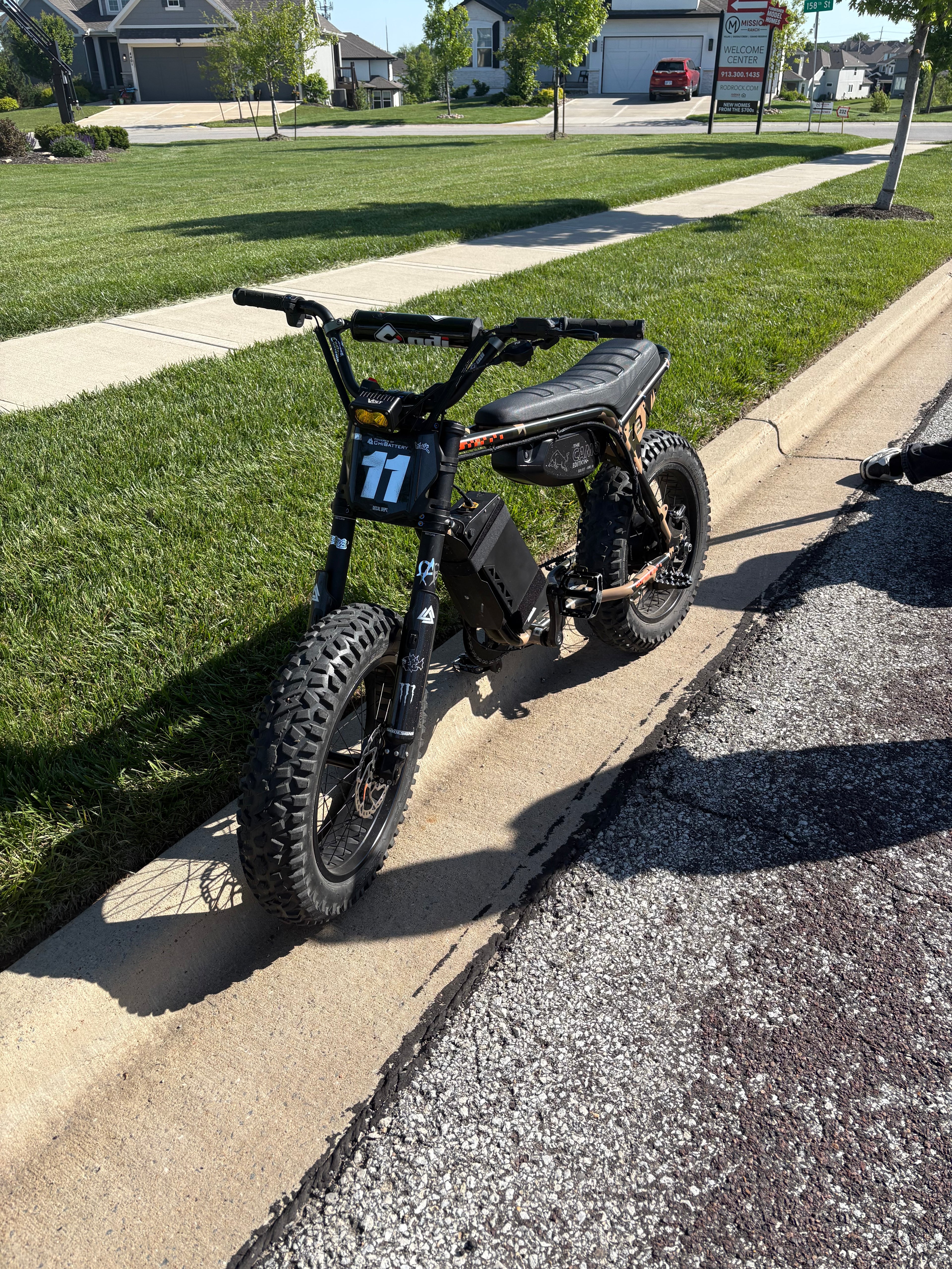 Super 73 Z adventure titanium kit